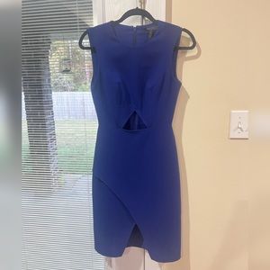 BCBG blue business casual dress - size 2